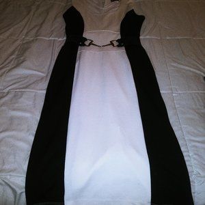 Venus Black & White Dress  4